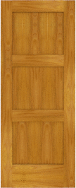 Flat  Panel   Jackson  Cypress  Doors